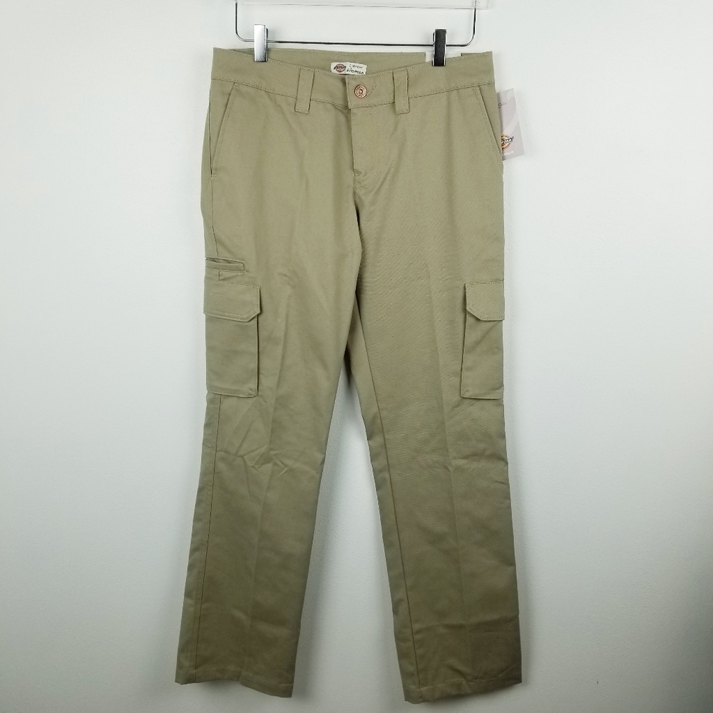 Dickies Women Relaxed Fit Stretch Cargo Pants NWT